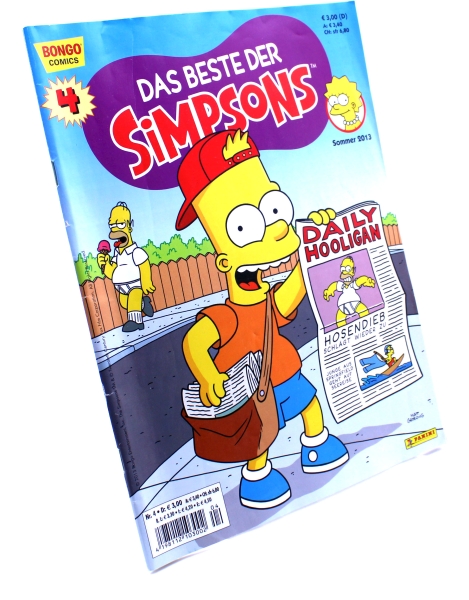 Das Beste der Simpsons Comic Nr. 4 von Panini Comics